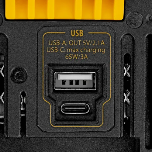 Батарея аккумуляторная BH-20-6.0, Li-Ion, USB, 20 В, 6,0 Ач Denzel