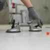 Стеклодомкрат алюминиевый двойной Matrix