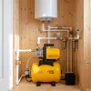 Насосная станция PS-800X, 800 Вт, 3200 л/ч, ресивер 24 л, напор 38 м, нержавейка Denzel