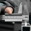 Штангенциркуль, 150 мм, 0,02 мм, нержавеющая сталь, с глубиномером Gross