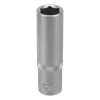 Головка торцевая удлиненная, 15 мм, 6-гранная, CrV, под квадрат 1/2", Stels