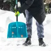 Лопата для уборки снега, полипропилен, 365х450х1355 мм, алюминиевый черенок, LUXE Palisad