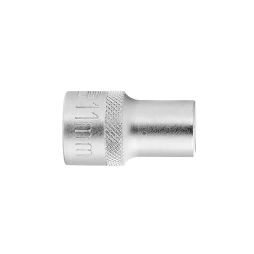 Головка торцевая, 11 мм, 12-гранная, CrV,под квадрат 1/2", хромированная Stels