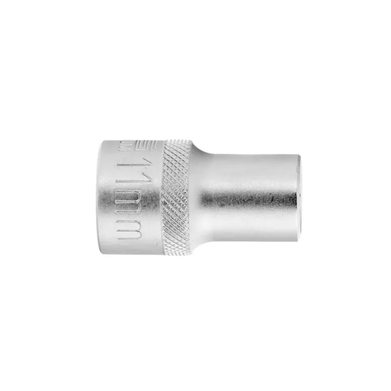 Головка торцевая, 11 мм, 12-гранная, CrV,под квадрат 1/2", хромированная Stels