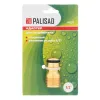 Адаптер латунный, 1/2", внешняя резьба Palisad