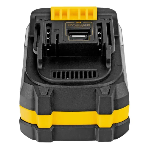 Батарея аккумуляторная BH-20-6.0, Li-Ion, USB, 20 В, 6,0 Ач Denzel