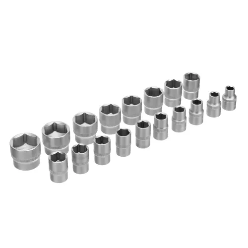 Набор инструментов, 1/2", 1/4", пластиковый кейс, 94 предмета Сибртех