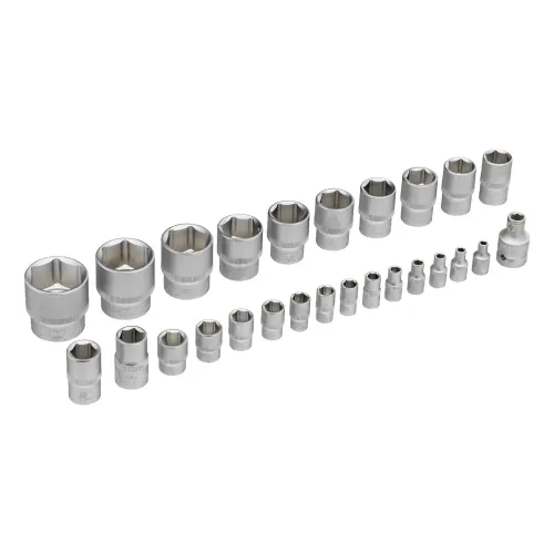 Набор инструментов, 1/2", 1/4", CrV, пластиковый кейс 82 предмета Stels