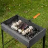 Решетка гриль 260 х 320 х 65 мм, объемная, антипригарное покрытие, Camping Palisad