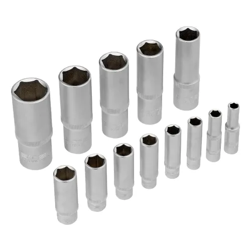 Набор инструментов 1/2", 1/4", CrV, 12 гранные головки, пластиковый кейс, 109 предмета Stels