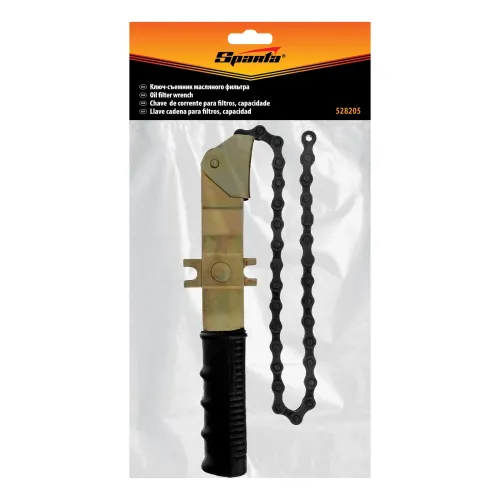 Ключ-съемник масляного фильтра цепной, Heavy Duty Sparta
