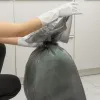 Пакеты для мусора 120 л x 10 шт. серые, Home Palisad