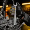 Набор инструментов, 1/2", 1/4", 3/8", CrV, S2, пластиковый кейс, 216 предметов Denzel