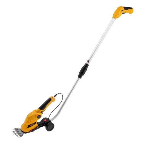 Ножницы-кусторез с телескопической штангой аккумуляторные G801E с акк. 7,2В Li-Ion 1,5 Ач Denzel