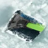 Щетка-сметка для снега со съемным скребком, мягкая рукоятка, 540 мм Сибртех