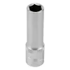 Головка торцевая удлиненная, 13 мм, 6-гранная, CrV, под квадрат 1/2", Stels