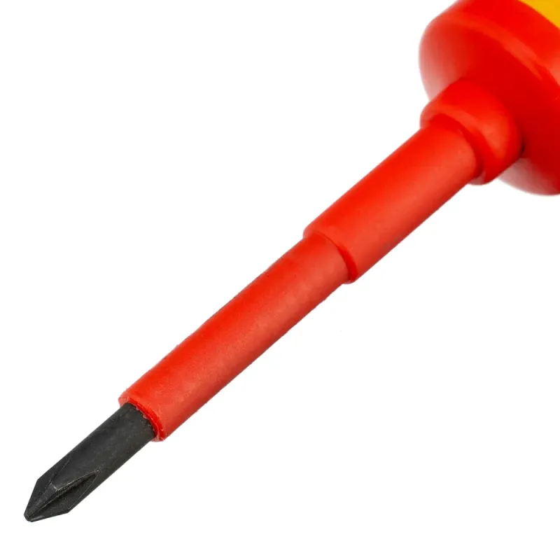 Отвертка Insulated до 1000 В, PH1x75 мм, CrMo, 2к рукоятка Matrix