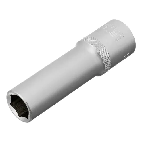 Головка торцевая удлиненная, 13 мм, 6-гранная, CrV, под квадрат 1/2", Stels