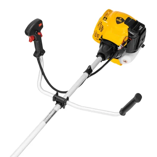 Триммер бензиновый DTL-43, 43 см3, неразъемная штанга Denzel