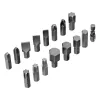 Набор инструментов 1/2", 1/4", CrV, 12 гранные головки, пластиковый кейс, 82 предмета Stels