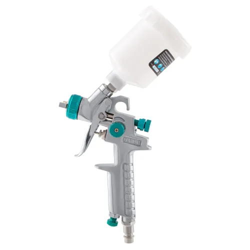 Краскораспылитель AG 810 HVLP, гравитационный, сопло 0,8 мм и 1 мм Stels