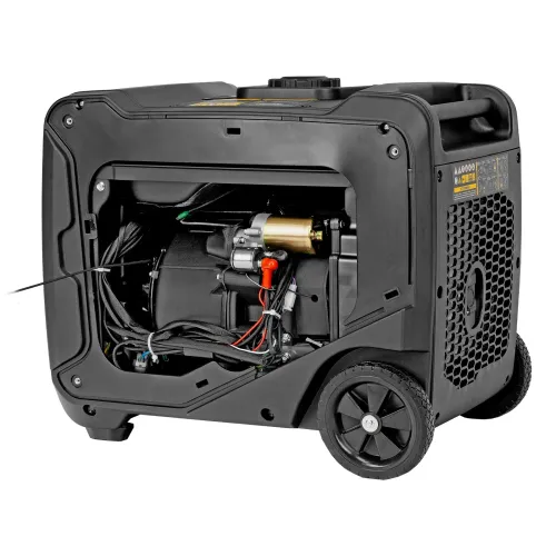Генератор инверторный GS-4500iSE, 4,5 кВт, 230 В, закрытый корпус, электростартер Denzel