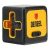 Лазерный уровень DQB, 30 м, зеленый луч, батарейки, сумка Denzel