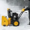 Снегоуборщик бензиновый SBL 711D PRO, 302cc, эл.старт, фара, обогрев, блок. дифф. Denzel