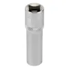 Головка торцевая удлиненная, 13 мм, 6-гранная, CrV, под квадрат 1/2", Stels