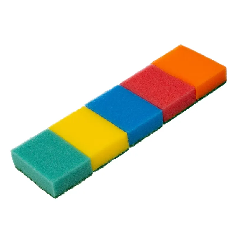 Губки для посуды,  98x65x31 мм, 5 шт., Home Palisad