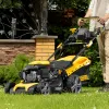Газонокосилка бензиновая GLD-460SP-VE, 146 см3, шир. 46см, самоходная, вариатор, эл.старт, 60 л Denzel