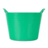 Ведро гибкое сверхпрочное, 28 л, зеленое, Россия Сибртех
