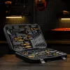 Набор инструментов, 1/2", 1/4", CrV, S2, пластиковый кейс, 64 предмета Denzel