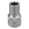Головка торцевая, 11 мм, 6-гранная, CrV, под квадрат 1/2" Stels