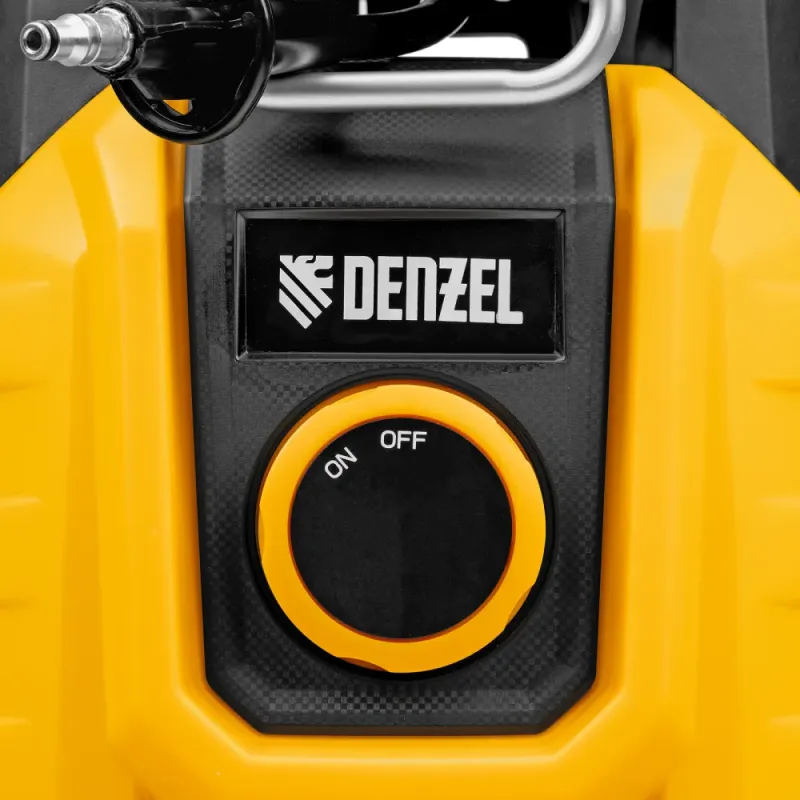 Мойка высокого давления R-200D, 2400 Вт, 200 бар, 420 л/ч, с барабаном Denzel