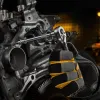 Набор инструментов, 1/2", 1/4", 3/8", CrV, S2, пластиковый кейс, 144 предмета Denzel