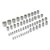 Набор инструментов, 1/2", 1/4", 3/8", CrV, S2, пластиковый кейс, 144 предмета Denzel