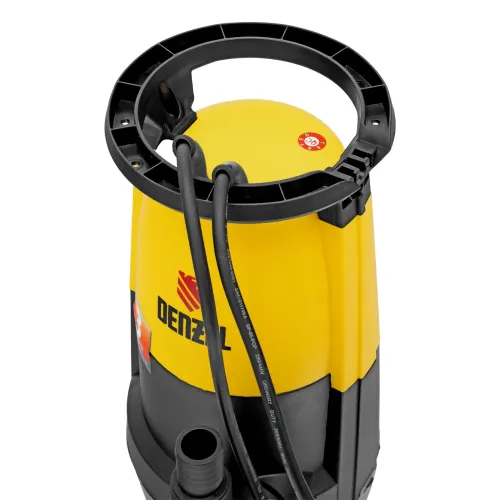 Дренажный насос для чистой и грязной воды DP-600S, 600 Вт, напор 7 м, 13000 л/ч Denzel