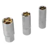 Набор инструментов, 1/2", 1/4", 3/8", CrV, S2, пластиковый кейс, 144 предмета Denzel