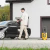 Мойка высокого давления R-170, 2000 Вт, 170 бар, 360 л/ч, колесная Denzel