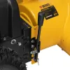 Снегоуборщик гибридный с функцией подметания SWB-600, 212 сс, руч. старт, 2 насадки Denzel