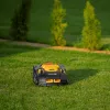 Робот-газонокосилка Grass Master 1000, ультразвуковой датчик, 3 Ач, LCD дисплей, Wi-Fi Denzel