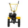 Мотоблок DPT-270X, 7 л.с, дисковое сцепление, ширина 90 см, глубина 35 см, фрез 3 х 4, ВОМ, передачи 2В/1Н Denzel