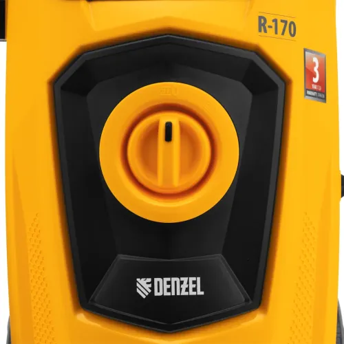 Мойка высокого давления R-170, 2000 Вт, 170 бар, 360 л/ч, колесная Denzel