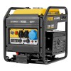 Генератор инверторный GS-5500iFEA, 5,5 кВт, 230 В, открытый корпус, электростартер, ATS DENZEL