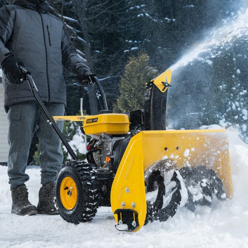 Снегоуборщик бензиновый SB 560, 212 cc, ручной старт Denzel