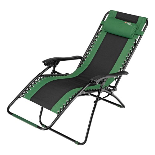 Кресло-шезлонг складное, многопозиционное 160х63,5х109 cм, Camping Palisad
