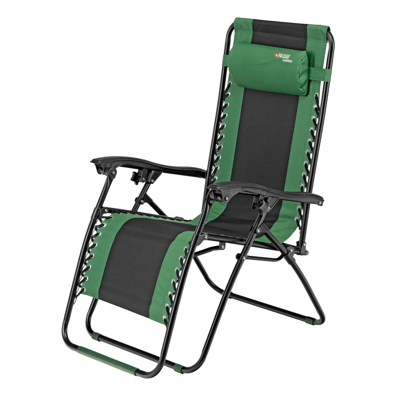 Кресло-шезлонг складное, многопозиционное 160х63,5х109 cм, Camping Palisad