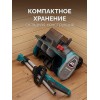 ЗУБР 40В (2x20В), 40 см, 2 АКБ LMS (4 А·ч), лопата аккумуляторная (снегоуборщик) (СЛА-40-42)