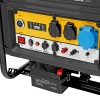 Генератор инверторный GS-7500iFEA, 7,5 кВт, 230 В, открытый корпус, электростартер, ATS DENZEL